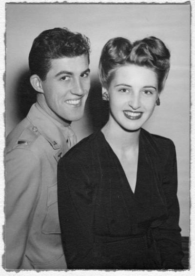 Mark and Dawn Tuel, December, 1944 Mark and Dawn Tuel, December, 1944