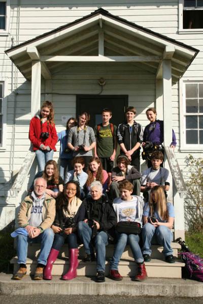 The Harbor School students by Ray Pfortner